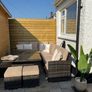 garden rattan cube Image 2