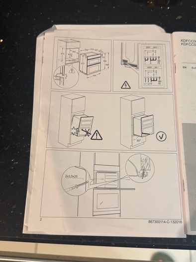 Electrolux KDFCC00X Double Oven Pristine