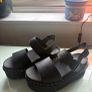 Dr Martin's Black Sandal Image 2