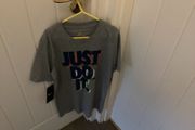 Nike grey T-shirt BNWT age 10/12