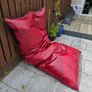 Bean bag giant, real leather. Image 8