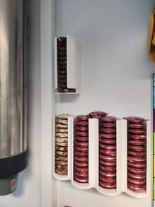 Nespresso Pro capsules wall mounted organizer