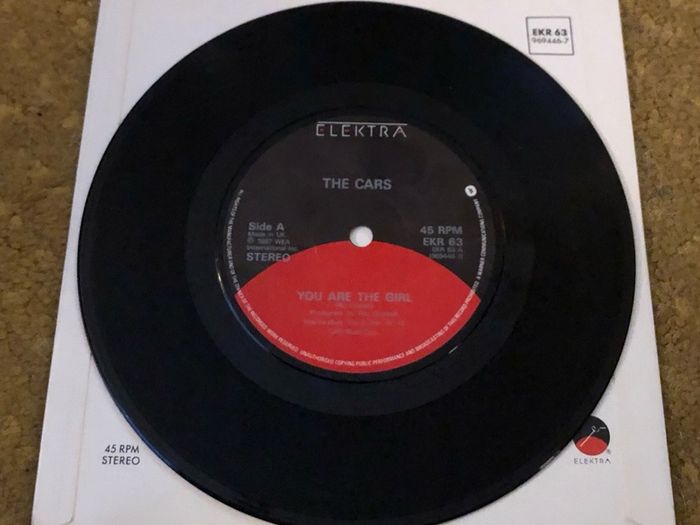 The Cars - You Are The Girl (1987) 7"