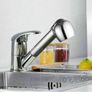 Brushed Nickel Kitchen Faucet Detachable Handheld Sprayer Single Hole Pull Out Spout Kitchen Sink Mixer Tap Image 3