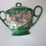 Vintage Chinese Emerald Green Teapot/ Sugar/Jug Deity Kwan Yin 1970s Image 7