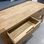 Solid Oak Coffee Table Image 7