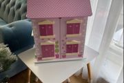 wooden dolls house