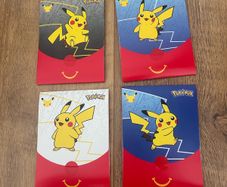 Pokemon mcdonald's 2021 anniversary booster packs