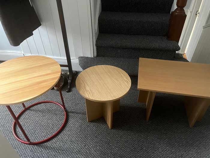 coffe tables (3) total