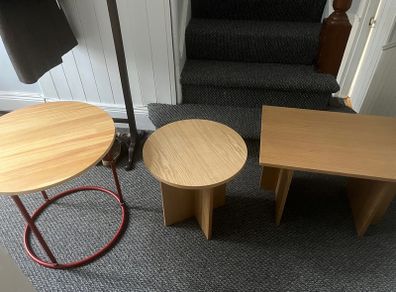 coffe tables (3) total
