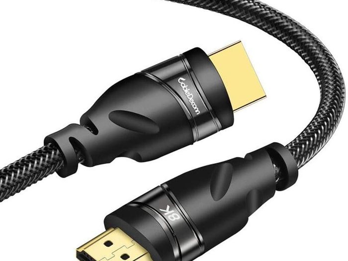 CableDeconn 5M Premium HDMI 2.1 UHD/3D 8K (7680x4320@60Hz) 48Gbps (Nylon Braided/Gold Plated) Cable (Brand New/Warranty)