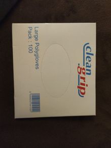 plastic gloves