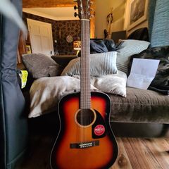 guitar with case - brand new