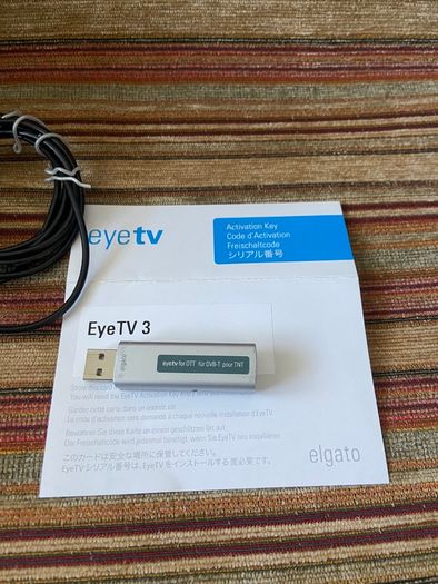 Elgato Eye 250 Plus AND EyeTV 3 [TV Tuner for MacOS]