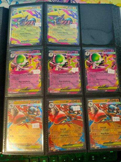 Phantasmal Flames full art . Ex's and promos