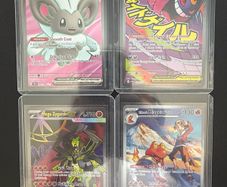 Pokemon cards (across sets) - prices in desc