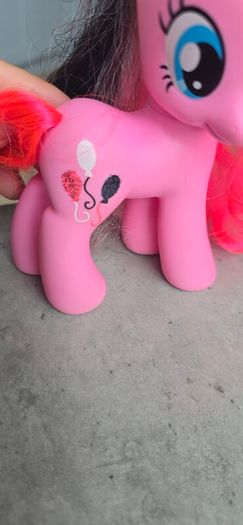 Large Pinkie Pie 5.5inch Boutique Styling with Black in hair MLP G4 My Little Pony 2010