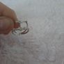 sterling silver double wishbone ring Image 5