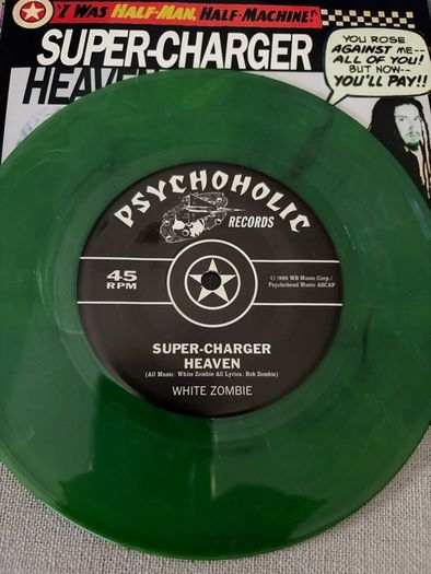 White Zombie vinyl single