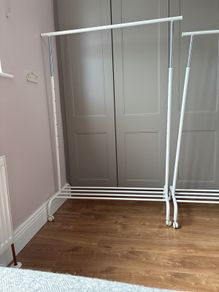 IKEA Rigga Clothes Rack/ Rail