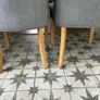 EZ Living Grey Fabric Dining Chair Image 3