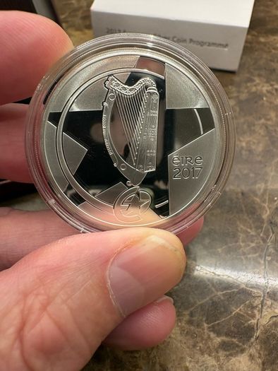 Ha'penny Bridge 10 Euro Silver Coin