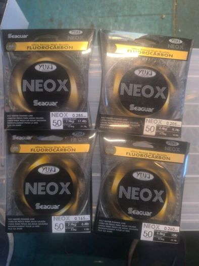Yuki seaguar fluorocarbon 50m spools new