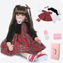 Realistic Reborn Toddler Girl Doll 24 inch 60cm Soft Silicone Real life Baby Girl With Long Hair Image 8