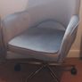 Velvet office chair Image 3