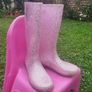 Girls wellies size UK2/EUR 34 Image 3