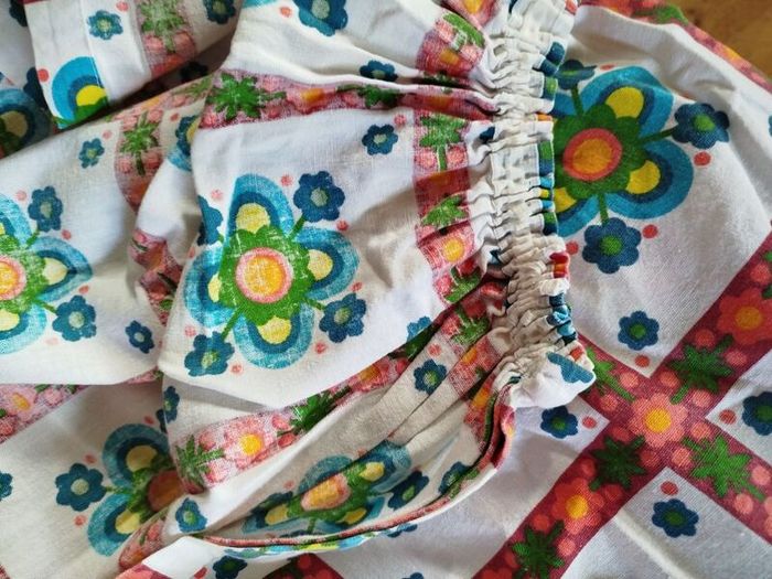 3 x Vintage Curtains