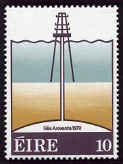 Ireland 1978 - Scott #435 Ireland's Natural Gas - Complete Set - Mint Never Hinged