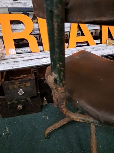 1940's Machinest Swivel Chair