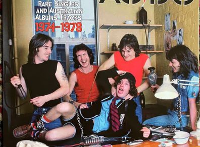 AC/DC Limited Edition School Days. A collection of rare singles vinyl album in mint condition