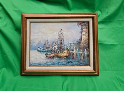 Classic Maritime Seascape (1993) An American Keepsake from MassachusettsArtist: Florence (Florenz)