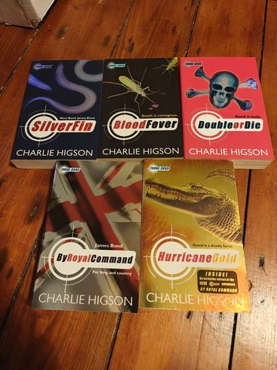Young James Bond book series 1-5