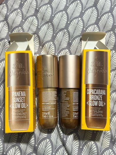 SOL DE JANEIRO Glow Motions Rio Sunset and bronze Translucent Glow Transfer-Resistant Shimmer Oil for Face & Body