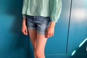 Zara Bardot style blouse. Size L