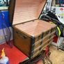 Antique wooden chest Image 4
