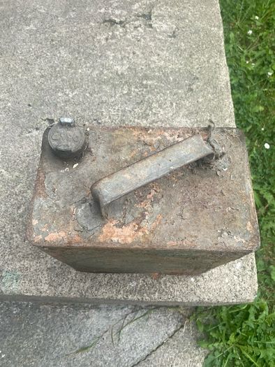 antique Esso Oil Can