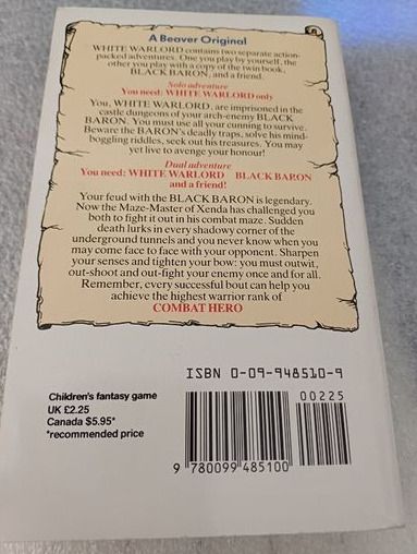 Classic Gamebooks - Heroquest, Falcon, White Warlord