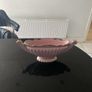 Large Sadler art Deco style  "Majestic" Pink Lustre Ware Gondola Mantle Vase Image 9