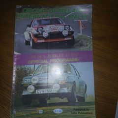 circuit off ireland rally programe 1981