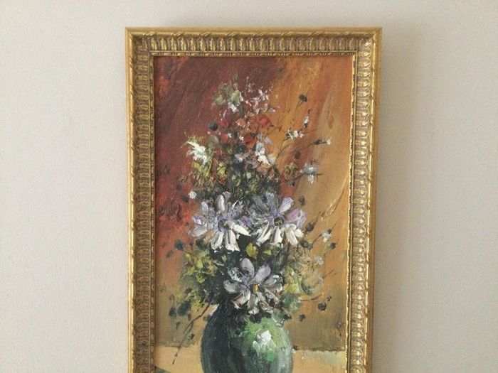 Art - Original Mixed Media on Board ( Frank Fitzsimmons)