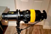 Dedolight DLED4-BI Bicolor LED Light Head.  DT4-BI Controller. Dedolight DP1.1 Projection Attachment