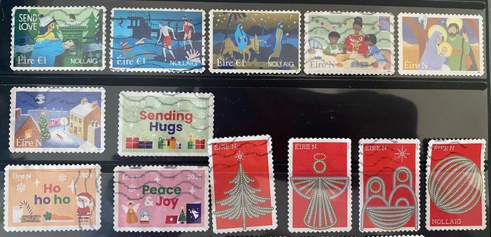 Ireland stamp lot