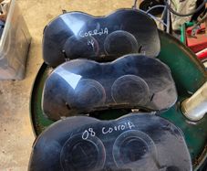 2008 corolla dash clocks