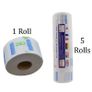 Stretchy Neck Paper Strips Salon Barber Neck Strips Rolls Neck Wraps Protection Paper Image 3