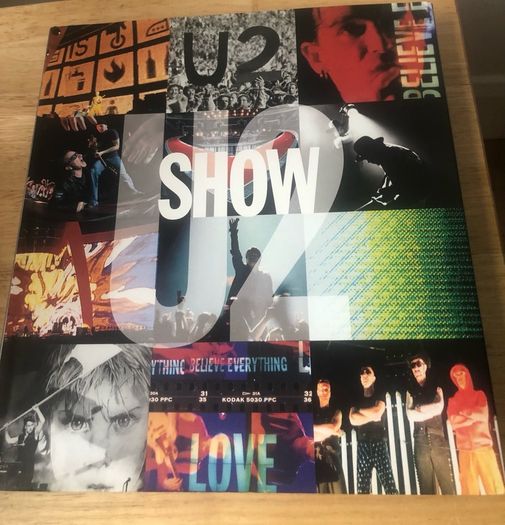 U2 Show: The Art of Touring Large Hardcover Book (2004)