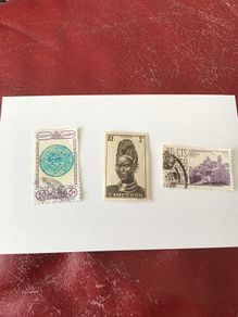 3 World stamps